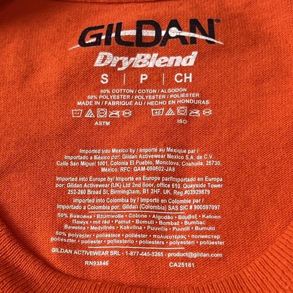 NFL Football Cincinnati Bengals Super Bowl LVI 2022 Orange Shirt Men Small - Picture 8 of 11